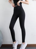 清貨$139優惠- 現貨款 - #111 裸感高腰提臀leggings(黑/灰/泥黃)