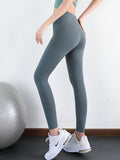 清貨$139 優惠 - 現貨款 -⚡️#86 拼色提臀修腿Leggings (灰藍/灰綠/豆沙紅)